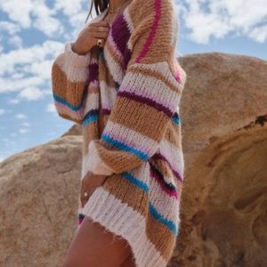 Rocky Barnes x 360 Cashmere Cardigan